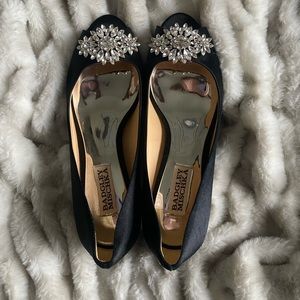 Badgley Mischka Black Jewel Heel